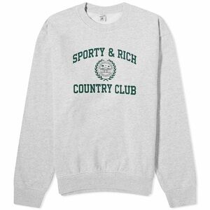 Sporty & Rich Gray Country Club Sweatshirt
